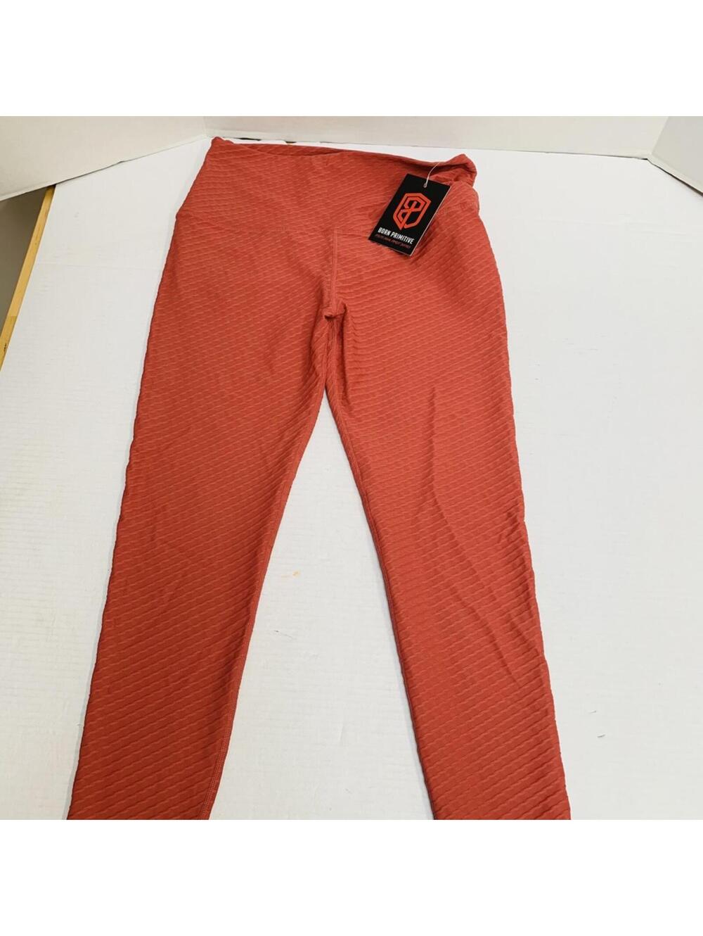 NWT Born Primitive Paragon Deep Coral Nylon Spandex Womans Size XXL Leggings